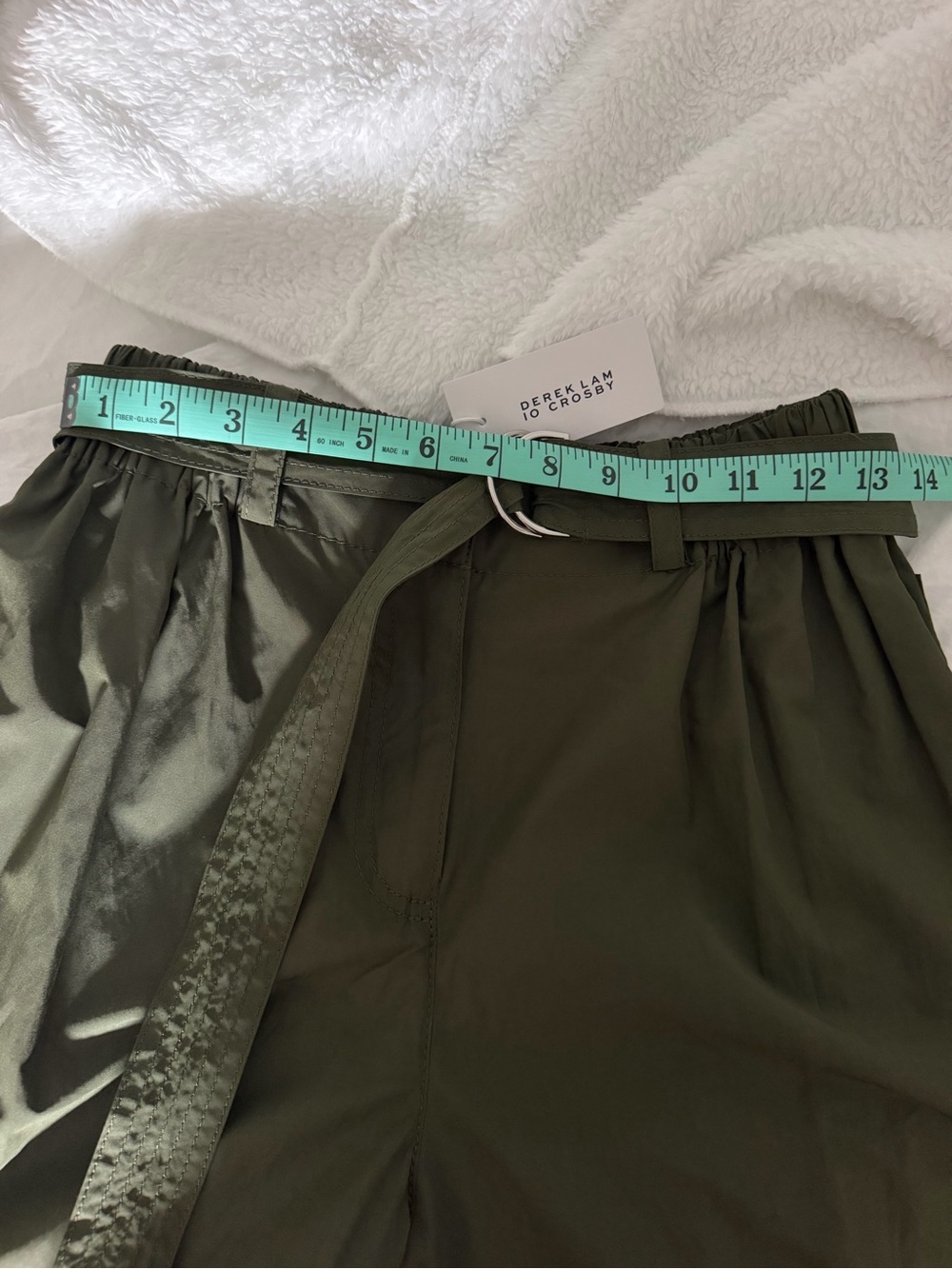 Derek Lam 10 Crosby Women’s Tamsin Balloon Cargo Pants in Fatigue size XS - Picture 8 of 8